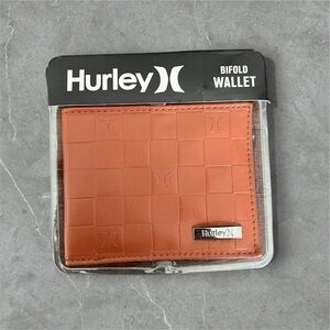 Hurley Men's Brown Bifold Wallet